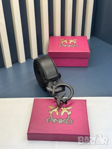 колани от естествена кожа в кутия pinko, снимка 4 - Колани - 50578922