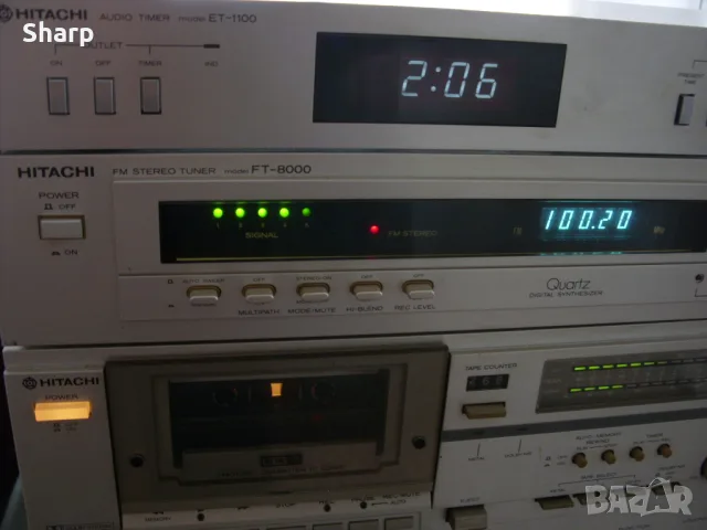 Hitachi -5 компонента, снимка 11 - Ресийвъри, усилватели, смесителни пултове - 55801110