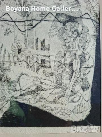 Картина проф. Стоимен Стоилов, снимка 5 - Картини - 54333898