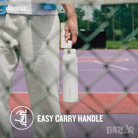 Спортна бутилка за вода Stanley IceFlow Flip Straw 2.0 със сламка 1.06 л 15 часа студено 3 дни с лед, снимка 6 - Други спортове - 49891892