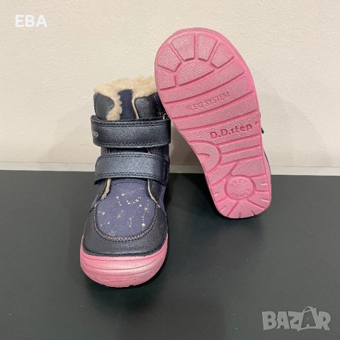Зимни обувки за момиче D.D.Step / Нови детски боти, снимка 4 - Детски боти и ботуши - 38396149