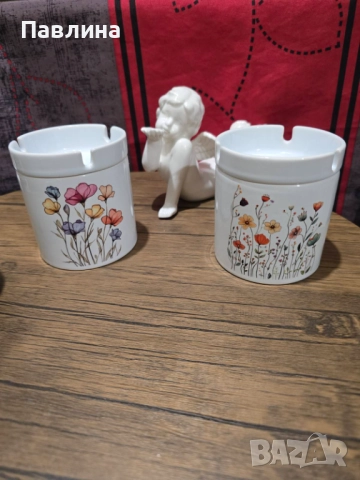 Нови порцеланови пепелници, снимка 4 - Други - 52849788