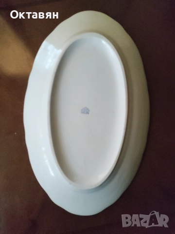 Порцеланово плато,чинии елипса, снимка 7 - Сервизи - 52854588