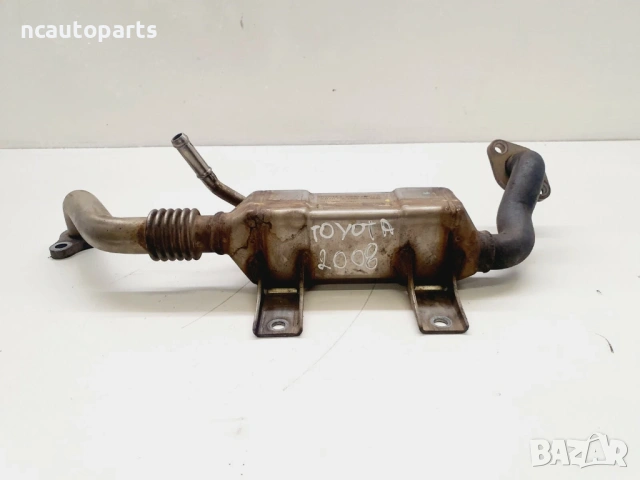 EGR охладител за TOYOTA AVENSIS 2.0 дизел 126 коня 1AD-FTV  25680-0R011-A 2008, снимка 2 - Части - 53187645