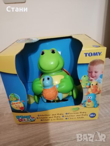 Детска играчка TOMY костенурки майка и бебе, снимка 1 - Образователни игри - 34405815