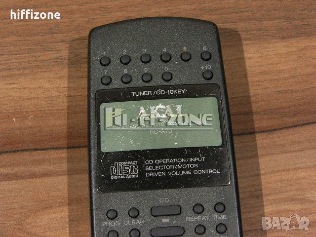 Дистанционно управление Akai rc-s70, снимка 3 - Ресийвъри, усилватели, смесителни пултове - 36715133