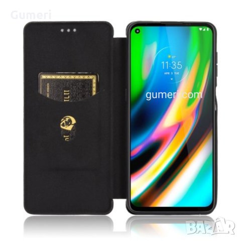  Motorola Moto G9 Plus  луксозен калъф тип тефтер , снимка 7 - Калъфи, кейсове - 30690282