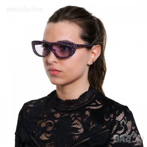 VICTORIA'S SECRET 🍊 Дамски слънчеви очила PURPLE LEOPARD нови с кутия, снимка 5 - Слънчеви и диоптрични очила - 39130406