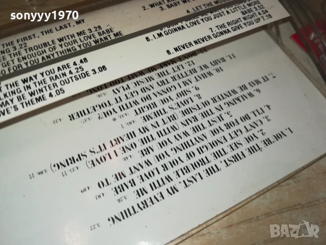 BARRY WHITE-TAPE 1906251554, снимка 6 - Аудио касети - 50726314