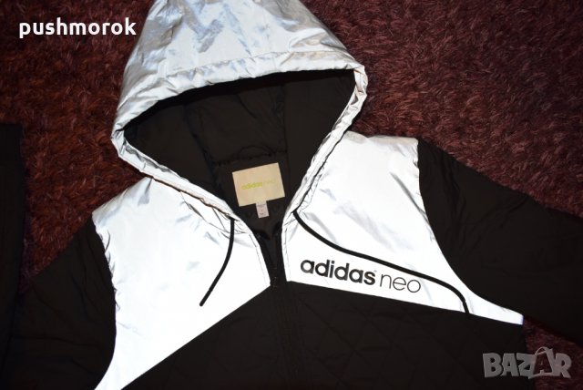Adidas NEO Reflective Mens Jacket, снимка 9 - Якета - 31459195