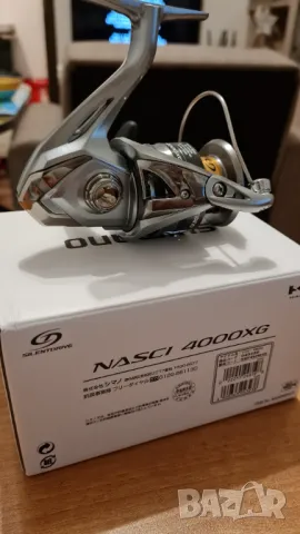 Shimano Nasci FC 4000 XG - нова с добавени лагери, снимка 3 - Макари - 49145368