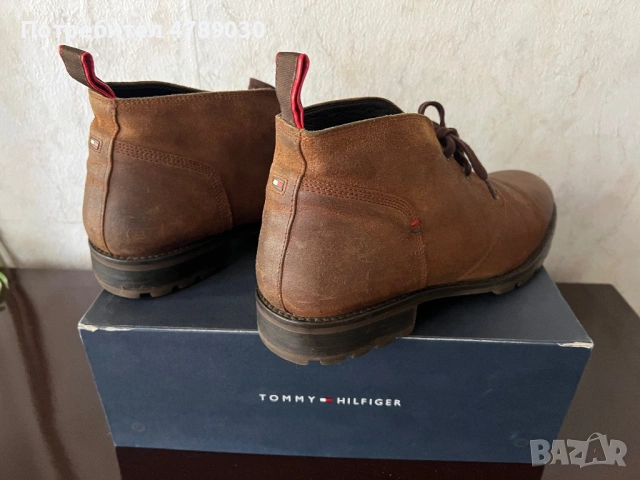 Велурени обувки,боти, снимка 3 - Мъжки боти - 54155524