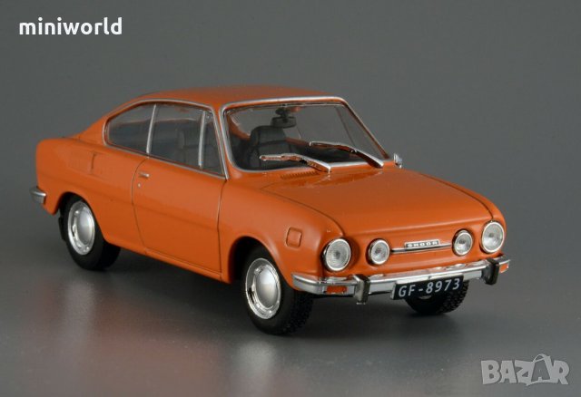 Skoda 110R Sport 1975 - мащаб 1:43 на DeAgostini моделът е нов в блистер, снимка 2 - Колекции - 31926717