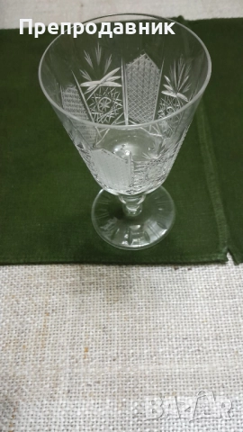 Търся стари кристални чаши (шлифован кристал), снимка 7 - Чаши - 52950560