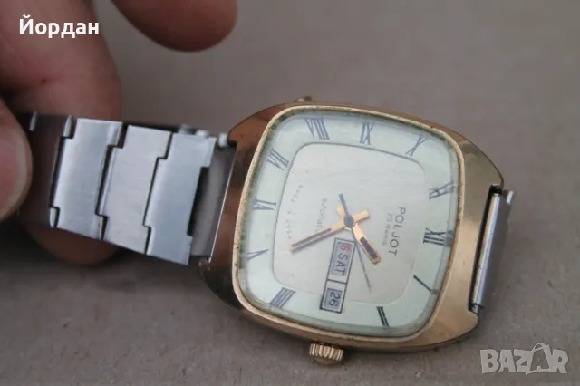 СССР мъжки часовник ''Полет'' /23 камъка/, снимка 10 - Мъжки - 48825255