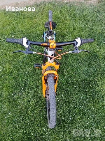 Детски алуминиев велосипед Cube 24", снимка 3 - Велосипеди - 54305517