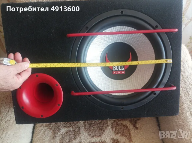 Бас каса / буфер/ BULL AUDIO , снимка 2 - Тонколони - 56446430