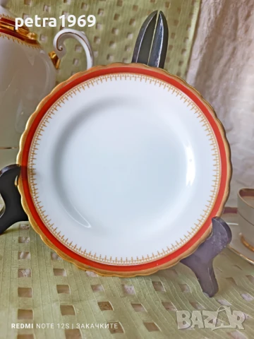 Пълен английски порцеланов сервиз, костен порцелан, снимка 8 - Сервизи - 51064239