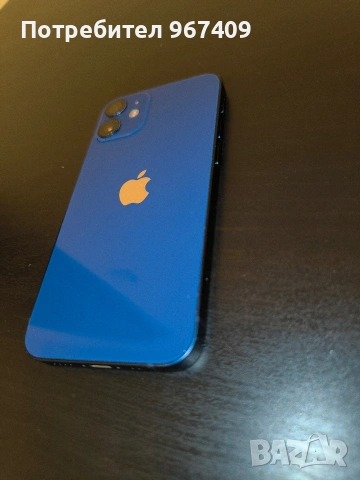 iPhone 12 mini 128Gb 90% blue , снимка 3 - Apple iPhone - 54031489