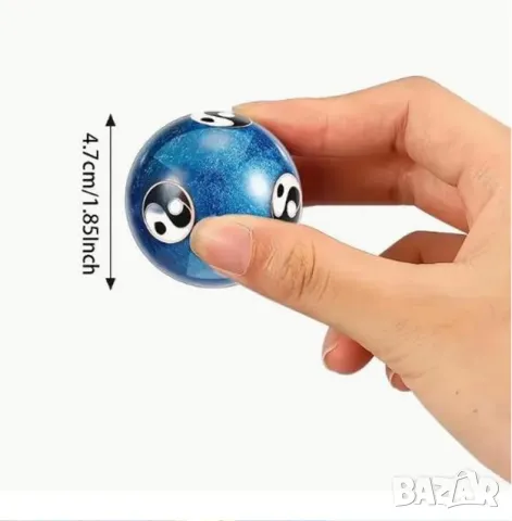 Оригинални Китайски Пеещи Топки Звънящи Топки за Mедитация Релаксация Терапевтично Премахване Стреса, снимка 15 - Други - 48477107