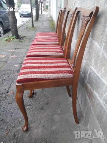 Антикварни столове-4бр.№02, снимка 7 - Столове - 52867736