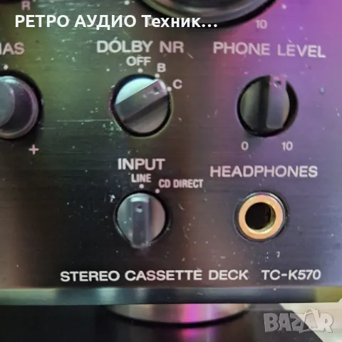 Триглав касетен дек Sony, mod. TC-K570

, снимка 6 - Декове - 49787392