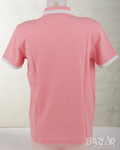Мъжка блуза от памук в розово Jimmy Sanders - S, снимка 3 - Блузи - 42893647