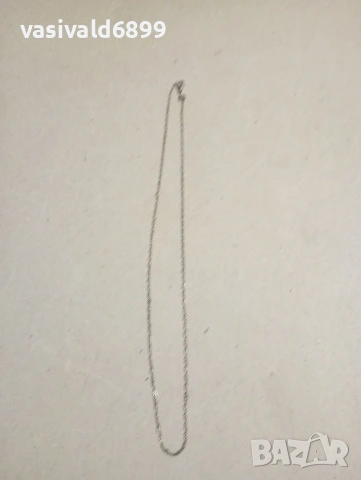 Посребрено синджирче , снимка 2 - Колиета, медальони, синджири - 53882044