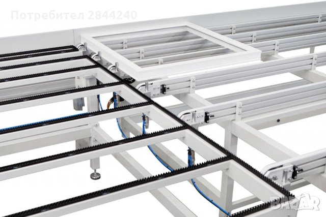 Четириглава залепваща и CNC зачистваща автоматична линия , машини за дограма, снимка 4 - Други машини и части - 30808516
