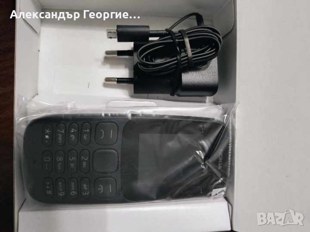 Мобилен телефон, Nokia 105 (2017) Dual SIM Черен, снимка 3 - Nokia - 44623308