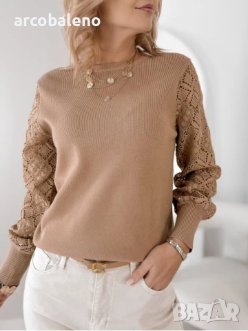 Дамски пуловер MARACOT, 4цвята , снимка 15 - Блузи с дълъг ръкав и пуловери - 52433530