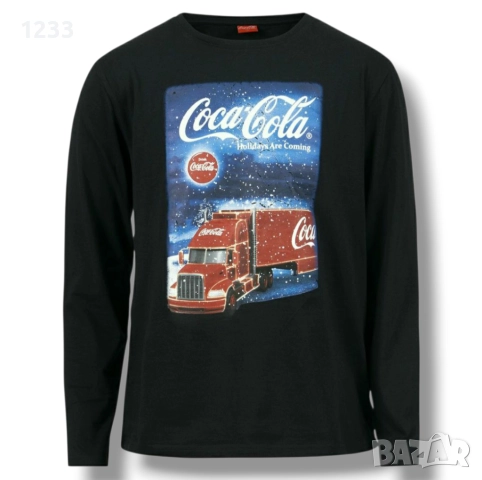 мъжка блуза Coca cola