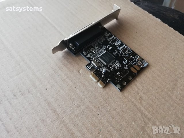 Roline PCI-Express Adapter Card, 1x Parallel ECP/EPP Port, снимка 4 - Други - 38285591