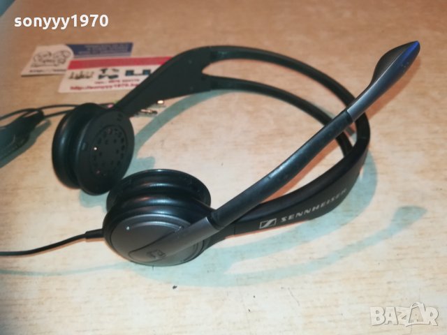 sennheiser headphones & mic-внос швеицария, снимка 3 - Слушалки и портативни колонки - 30205026