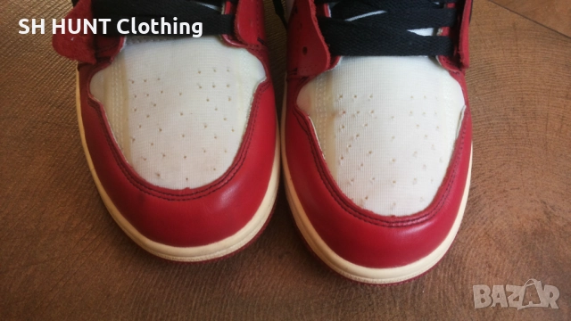 Off-White × Nike Air Jordan 1 Retro High The Ten "Chicago" AA3834-101 Размер EUR 44/UK 9 41-14-S, снимка 13 - Маратонки - 52666735
