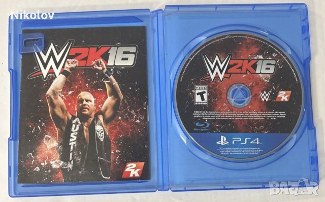 WWE 2K16 PS4 (Съвместима с PS5), снимка 3 - Игри за PlayStation - 44290397