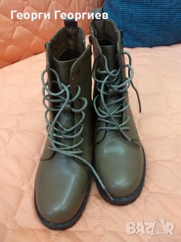 Дамски боти естествена кожа номер 36., снимка 2 - Дамски боти - 36892687