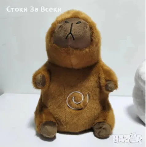 Дишаща Капибара - успокояваща бебешка играчка със светлина и звук, снимка 3 - Музикални играчки - 49306971