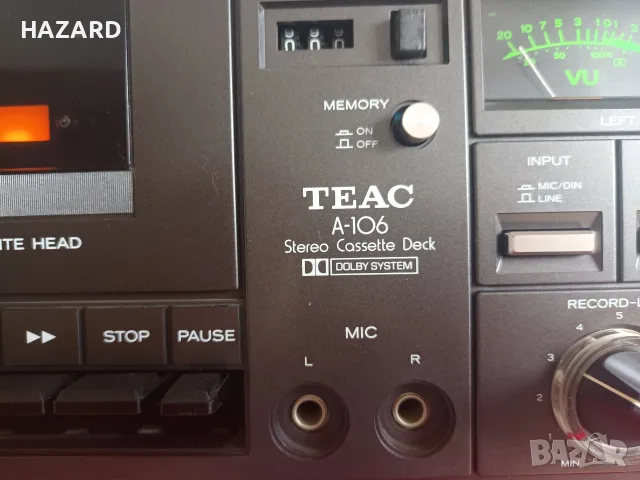 TEAC A-106 High density ferrite head, снимка 4 - Декове - 56541254