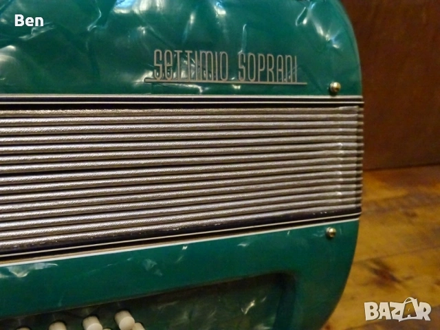 Акордеон Settimio Soprani Napoli-96 баса, снимка 10 - Акордеони - 54161378