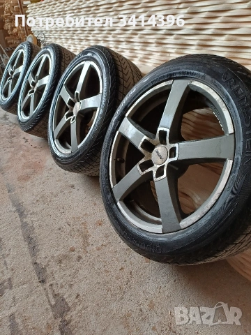 джанти с гуми autec 17 цола , снимка 3 - Гуми и джанти - 53877786