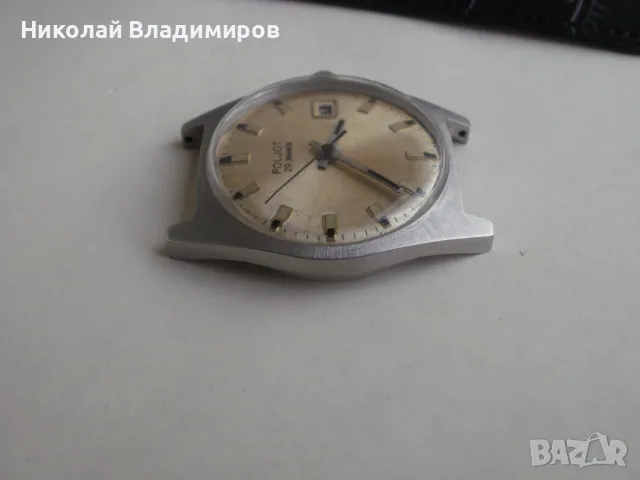 Полет стоманен Poljot de lixe 29 jewels камъни Мъжки руски часовник, снимка 8 - Мъжки - 48884014