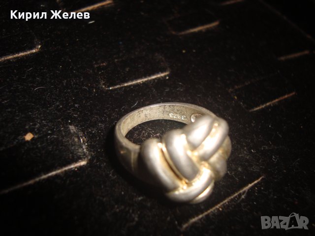 СРЕБЪРЕН СРЕБРО 925 АРТ ПРЪСТЕН МАЙСТОРСКА ИЗРАБОТКА 17152, снимка 16 - Пръстени - 31263401