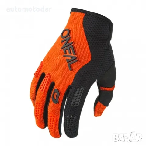Детски мотокрос ръкавици O'NEAL ELEMENT RACEWEAR BLACK/ORANGE V.24, снимка 1