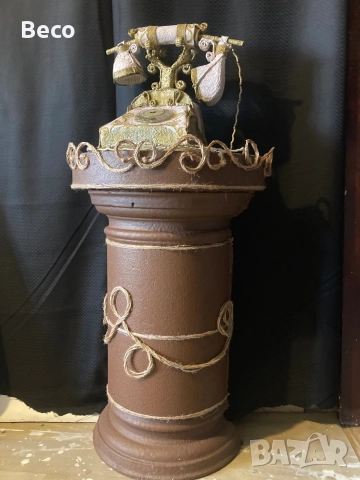 Арт телефон винтидж , снимка 2 - Декорация за дома - 52833684