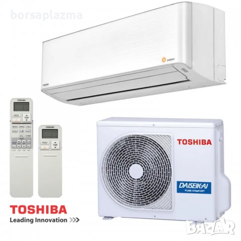 Инверторен климатик Toshiba Super Daiseikai 9 RAS-10PKVPG-E / RAS-10PAVPG-E, снимка 1 - Климатици - 37309754