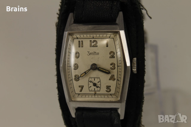 1930's Art Deco ZENTRA Немски Ръчен Часовник , снимка 3 - Мъжки - 52897963