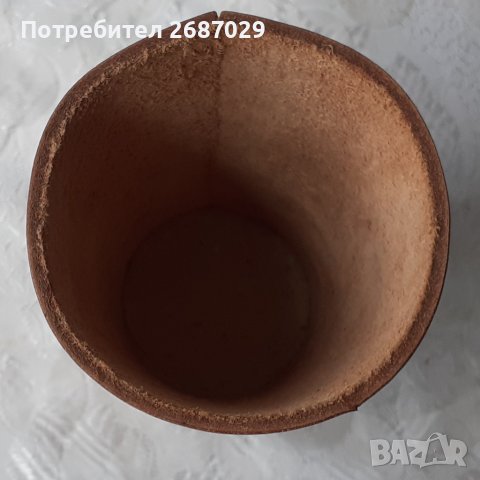 кожена чаша с маркировка, снимка 4 - Други - 37570855