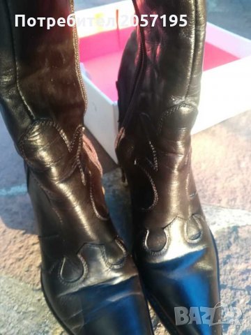 Ботуши естествена кожа , снимка 3 - Дамски ботуши - 29293060