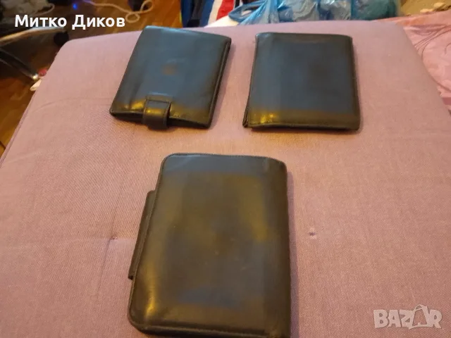 Бонд портфейли маркови ест.кожа 3броя страничен 130х95мм и два други 125х90 мм единия с вътрешен цип, снимка 5 - Портфейли, портмонета - 56074297